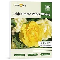 Thick Glossy Photo Paper 8.5X11 Inches 61LB Heavyweight Cardstock Paper for Inkjet Printers for Photos Calendar Cake Toppers 30sheets 230GSM