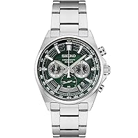 SEIKO SSB347 Watch for Men - Essentials - Quartz Chronograph, Tachymeter