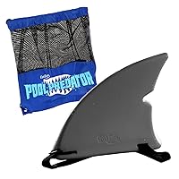 Shark Fin for Swimming and Costume Travel Bag Included