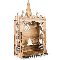 Wooden Temple For Home And Office/Wall Hanging Small Wooden Temple/Mandir for Home/Temple for Home and Office/Mandapam/Wall Decor