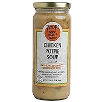 Chicken Potpie Soup by Zoup! Good, Really Good - No Artificial Ingredients, No Preservatives, Chicken Potpie Soup, 16 oz Ready to Serve (1 Pack)