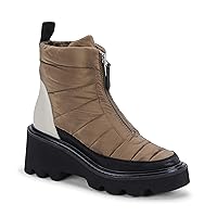 Dolce Vita Women's HELKI Fashion Boot, Olive Multi Nylon, 7.5