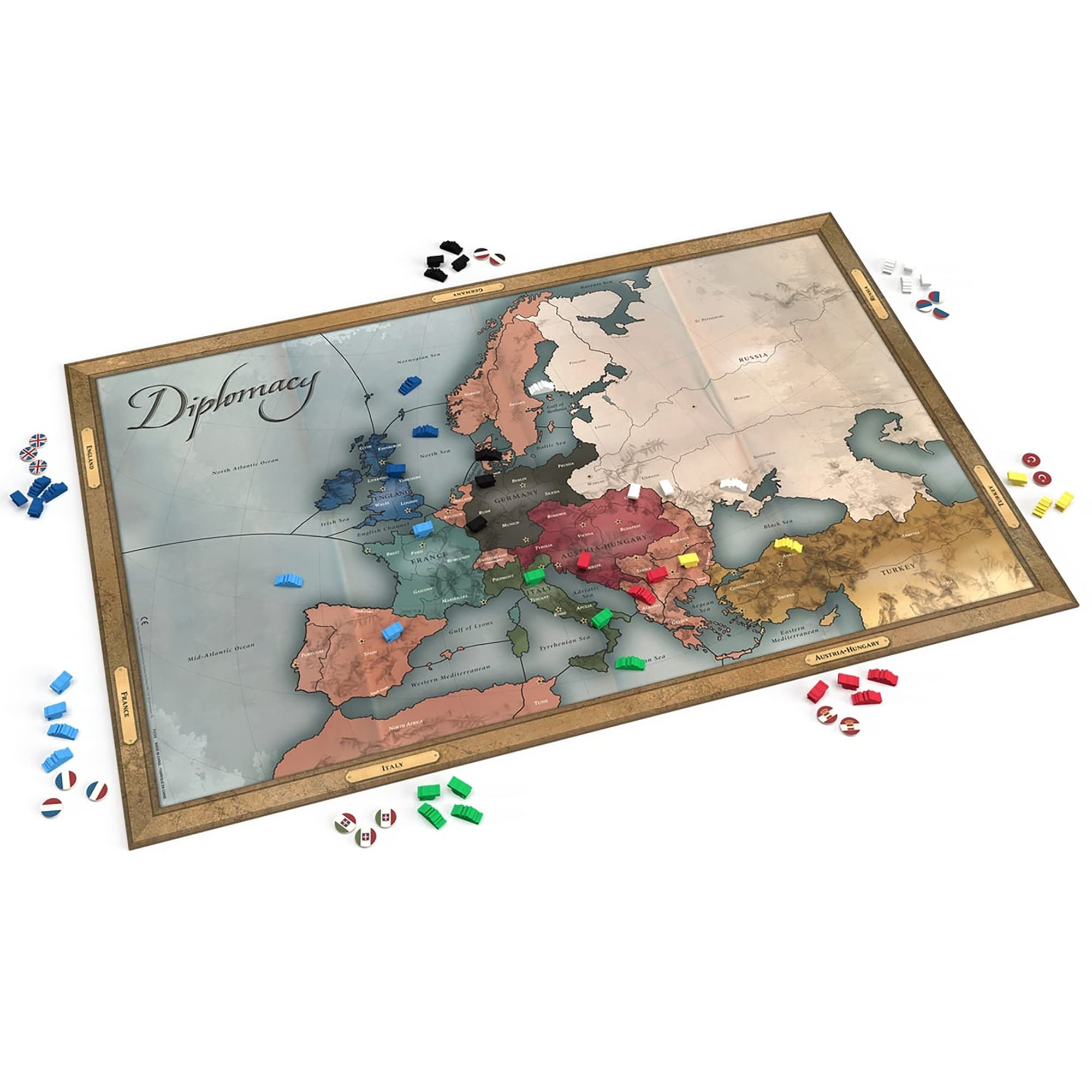 Renegade Game Studios | Diplomacy |Strategy Board Game for 2-7 Players, Ages 12+ with Quick Start Rules