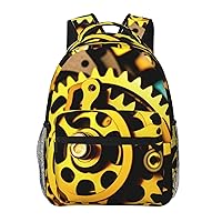 Mechanical Disc Backpack, 15.7 Inch Large Backpack, Zippered Pocket, Lightweight, Foldable, Easy To Travel