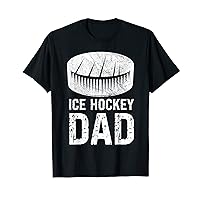 Ice Hockey Dad Player Daddy Father Day Daddy Papa Funny T-Shirt