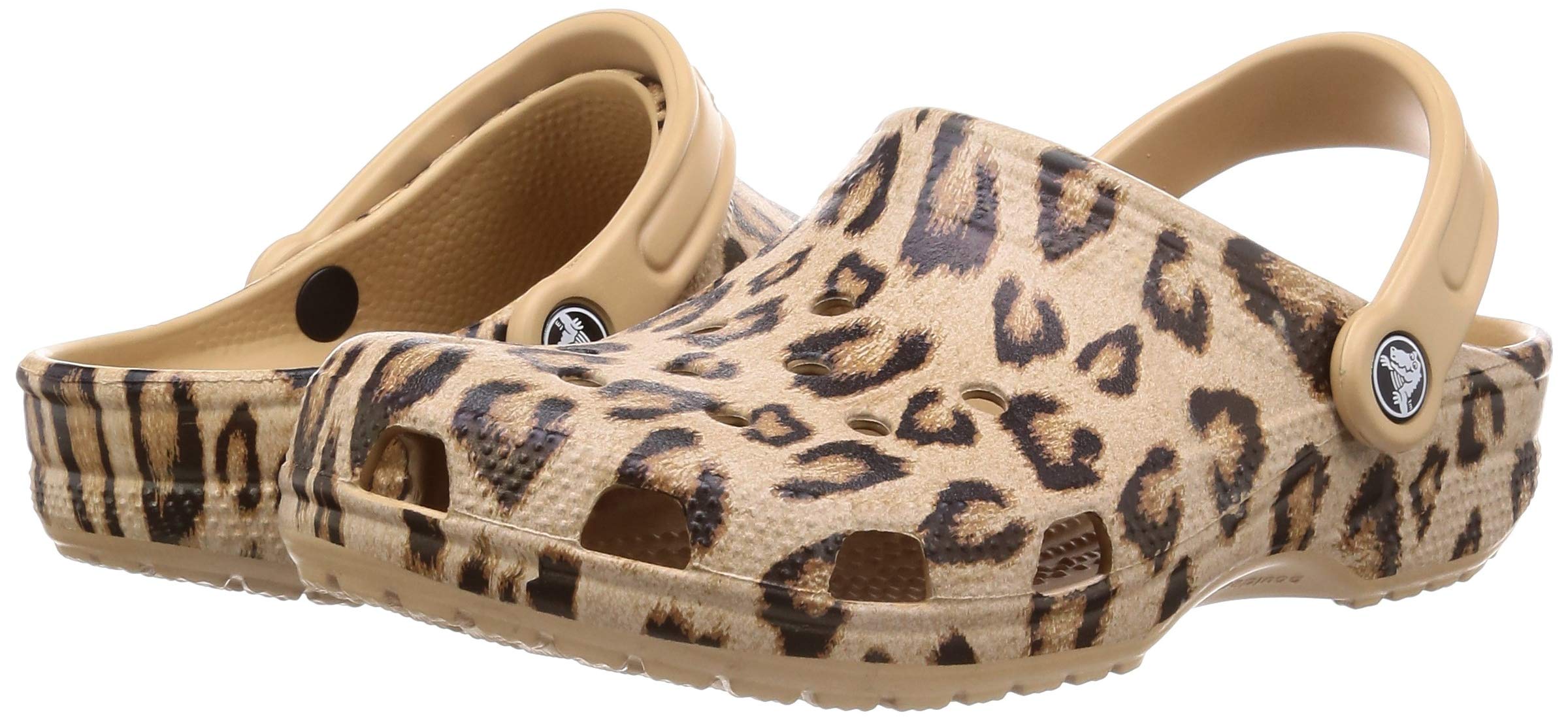 Crocs Women's Men's Classic Animal Print Clog | Zebra and Leopard Shoes