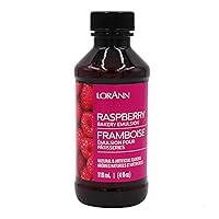 LorAnn Raspberry Bakery Emulsion, 4 ounce bottle