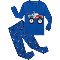 Boys Cotton Pajamas Long Sleeve Toddler Boys Pjs Kids Sleepwear Sets 18months-18years