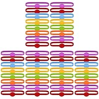BESTOYARD 108 pcs wine bottle with label flute markers silicone drink markers cute drink markers drinking glass charms beer markers goblet charms Coat hanger cocktail dinner party