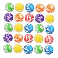 ERINGOGO 50pcs Rubber Bouncy Ball Child Bouncing Ball Jumping Ball Assorted Color Bouncy Ball Rubber Bouncing Ball Colorful Bouncy Balls Playing Ball Toy Educational Toy Kids Bounce Balls