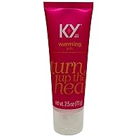 Personal Lubricant, K-Y Warming Liquid Personal Lube Tube, 2.5 Ounce
