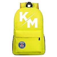 Kylian Mbappe Wear Resistant Bookbag-Lightweight Casual Backpack Classic Knapsack for Travel