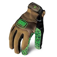 Ironclad EXO-PPG-05-XL Project Pro Gloves, X-Large , Brown