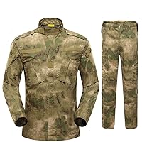 Sunnystacticalgear Outdoor Sports Airsoft Hunting Shooting Battle Uniform Combat BDU Clothing Tactical Camouflage Set - A-TACS FG - M