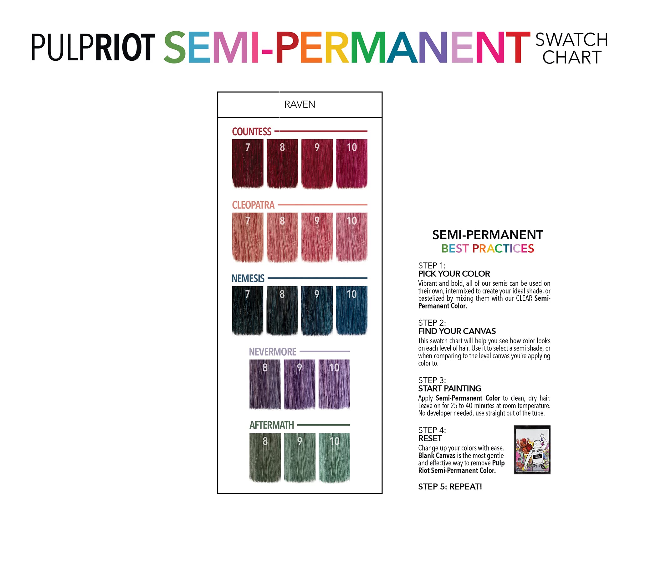 Pulp Riot Semi-Permanent Hair Color 4oz- Cleopatra