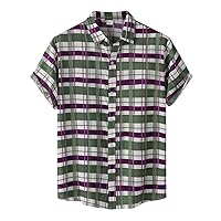 Hawaii Shirts for Men Button Shirt Men Black Casual Shirt for Men Lightweight Work Shirts Men Big and Tall T Shirts