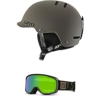 Giro Surface Ski Helmet - Snowboard Helmet for Men, Women & Youth - Brim Style with Dial Fit System