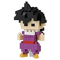 Nanoblock - Gohan [Dragon Ball Z], Character Collection Series Building Kit, White