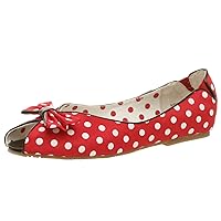 Women's Freckles Peep Toe Flat