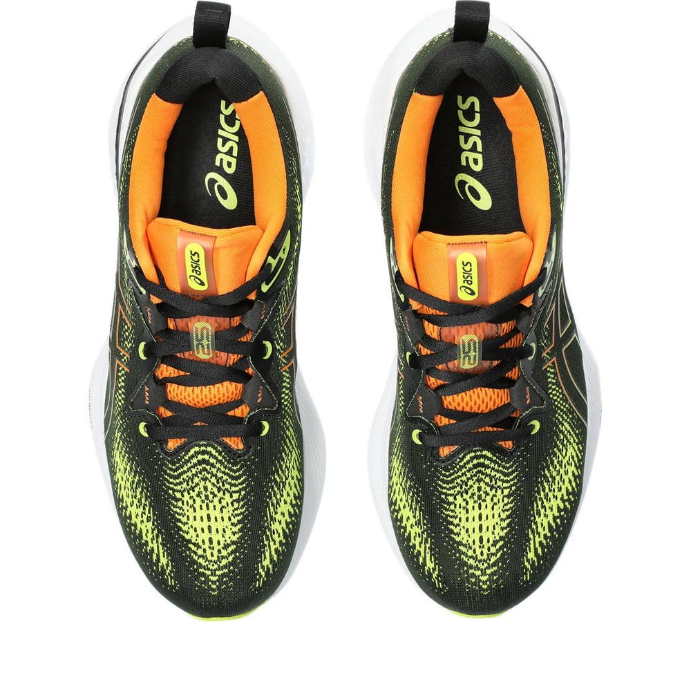 ASICS Running Shoes Gel Cumulus 25 Black Green 1011B621.004 Sneakers Jog Walk Cushioning Lightweight