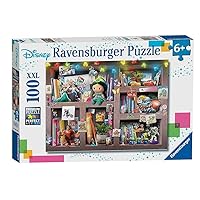 Ravensburger Disney Multicharacter XXL 100 Piece Jigsaw Puzzle for Kids - Every Piece is Unique, Pieces Fit Together Perfectly