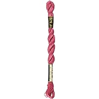 DMC 115 5-335 Pearl Cotton Thread, Rose, Size 5