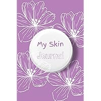 Skin Logbook : 60 day skin health journal for Acne, Psoriasis, Eczema and Dry Skin: Track Stress, Diet, Sleep and Hormones