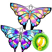 2 Pack Kites - Butterfly Kites & Kite String Reel