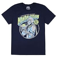 Star Wars The Mandalorian Men's Distressed Baby Yoda That's Not A Toy T-Shirt