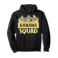 BANANA SQUAD Let's Go Bananas Meme Kids Adults Funny Pullover Hoodie