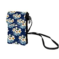 Small Crossbody Bags Dog Puppie Colorful Prints Leather Cell Phone Purse Wallet for Women Teen Girl