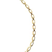 A14911 1/0 by 10-Feet Plumbers Chain, Brass, Gold