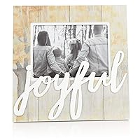 ReLIVE Decorative Expressions 5x7 Wooden Picture Frame Joyful