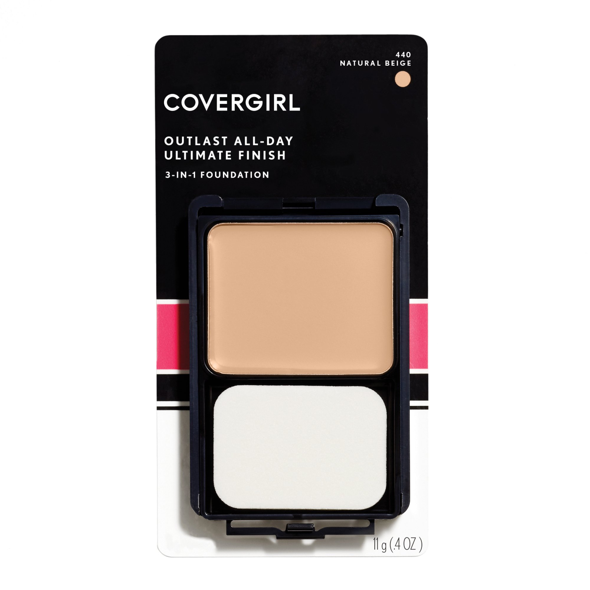 COVERGIRL Outlast All-Day Ultimate Finish Foundation, Natural Beige , 0.4 Ounce (Pack of 1)