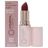 Mineral Fusion Lipstick, Ruby, .14 Ounce