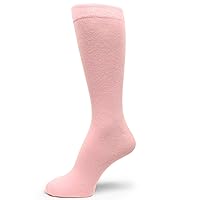 Elite Quality Colorful Soft Cotton XL Extra Large Socks Size 14-16 Plain Solid Color Dress Socks
