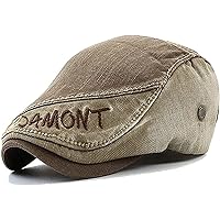 ODOKAY Men's Spring & Summer Hunting Hat Hat Golf Hat Hunting Cap Detective Hat Cool Casual Outdoor Outings Walking Travel Gray
