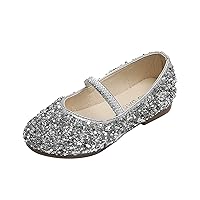 Kids Shoes Size 10 Baby Princess Shoes Shoes Bottom Children Dance Girls Sequined Leather Soft Boys 10 Toddler Shoes