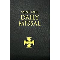 St. Paul Daily Missal - Black Leatherette St. Paul Daily Missal - Black Leatherette Imitation Leather