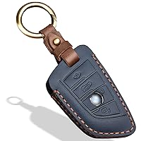 Phmnkl Alloy Car Key Case Rings Cover Holder for BMW 1 3 5 7 Series 530 F48 X1 X2 X3 X4 X5 X6 Classic Engine Head Concept
