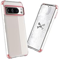 Ghostek Covert Pixel 8 Pro Case Clear - Compatible with Wireless Charging, Silicone Fusion, Slim Fit Shockproof Phone Cover (6.7 Inch, Clear)