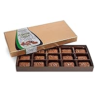 Anthony Thomas, Milk Chocolate English Toffee Gift Box, Rich Almond Butter Toffee (15 Count, Pack of 1)