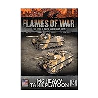 Battlefront Miniatures Flames of War WW2: US - M6 Heavy Tank Platoon
