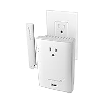 Amped Wireless High Power Plug-in AC1200 Wi-Fi Range Extender with Pass Thru Outlet & USB Charging (REC22P)