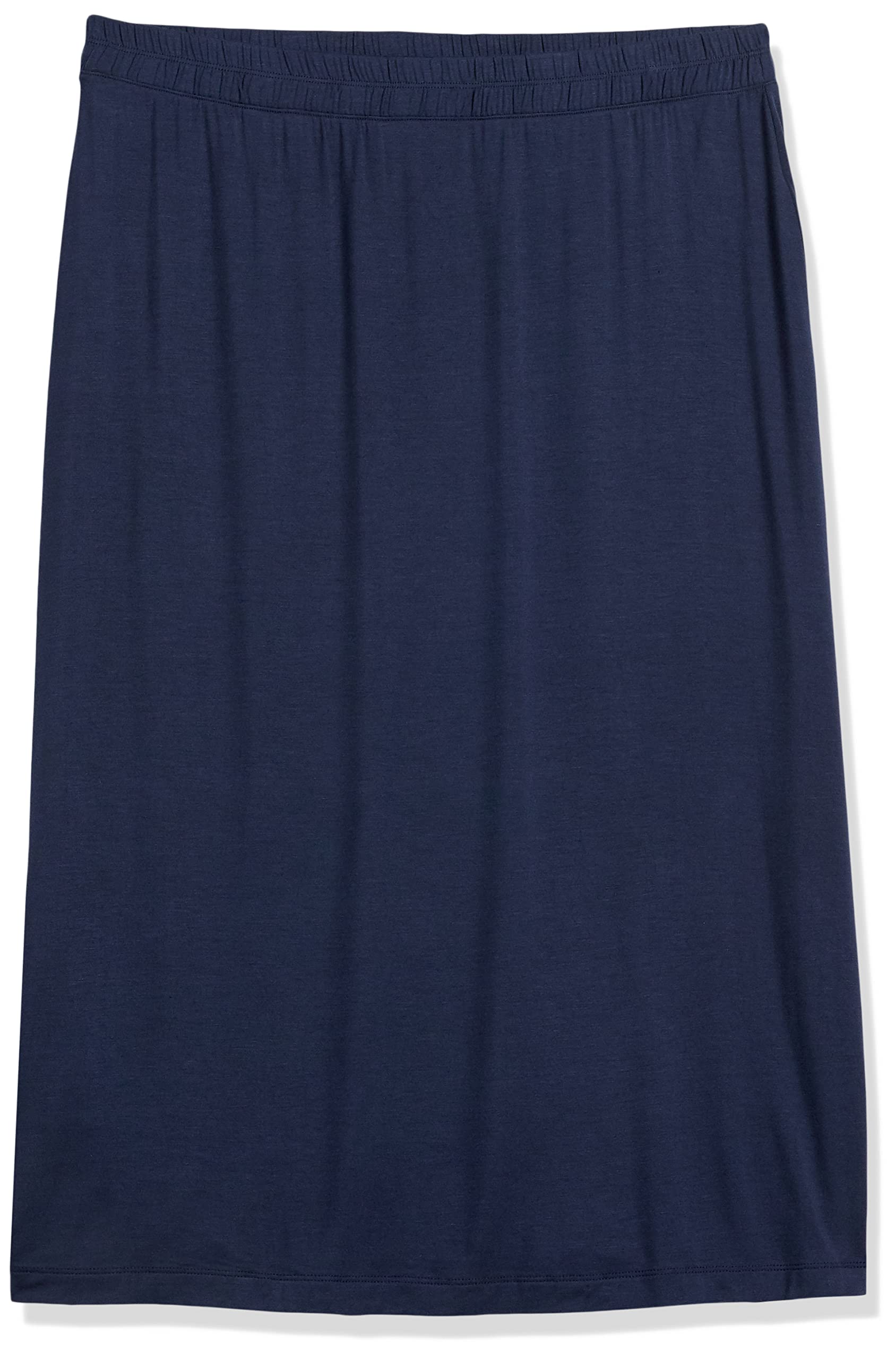 Amazon Essentials Women's Pull-On Knit Midi Skirt (Available in Plus Size)
