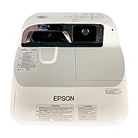 Epson BrightLink 595Wi WXGA 3300 ANSI Interactive Projector 3LCD Ultra Short Throw HDMI, Bundle: Remote Control, HDMI Cable, Power Cable