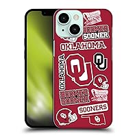Head Case Designs Officially Licensed University of Oklahoma OU Collage Hard Back Case Compatible with Apple iPhone 13 Mini