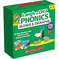 Scholastic Laugh-A-Lot Phonics: Blends & Digraphs (Parent Pack) Boxed Set, Paperback, 12 per Pack (SC-736582)