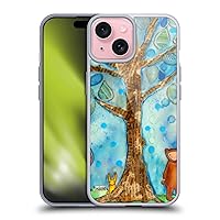 Head Case Designs Officially Licensed Wyanne Painting and Collage Nature 2 Soft Gel Case Compatible with Apple iPhone 15 and Compatible with MagSafe Accessories