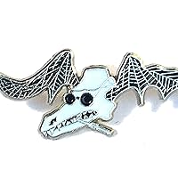 PIN Bat Country Hunter S Thompson Fear and Loathing lapel hat pin double post pinbacks new unopened in original bag novelty fun shakedown street lot pin grateful deadhead cartoons silly